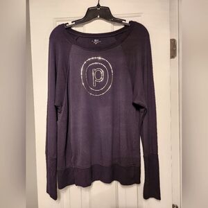 Pure Barre/Splits 59 black sweatshirt